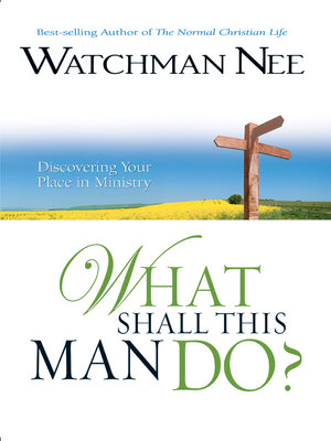 cover image of What Shall This Man Do?